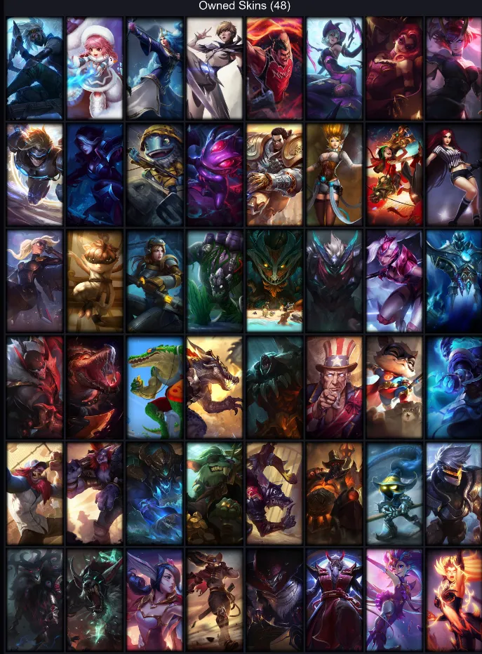 🗻【EUNE】⸱ 😴 56 Skin⸱ 🐃 115 Champ⸱ 💍 Unranked⸱ 🎳 Level 257⸱ ⚡️ 3468 BE⸱ 🍯 Email Access⸱ 🏍 0 RP⸱ 🪦 Honor 3⸱ 🌖 2025 Ready